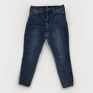 Dark Wash Skinny Jeans for Women
